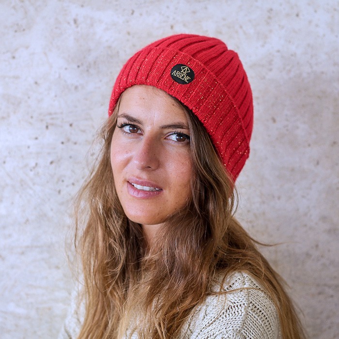 Bonnet Gustave rouge