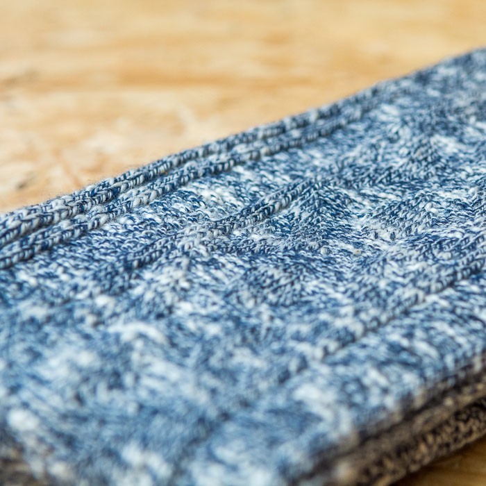 Chaussettes FLAMMÉES BLEU HOMME