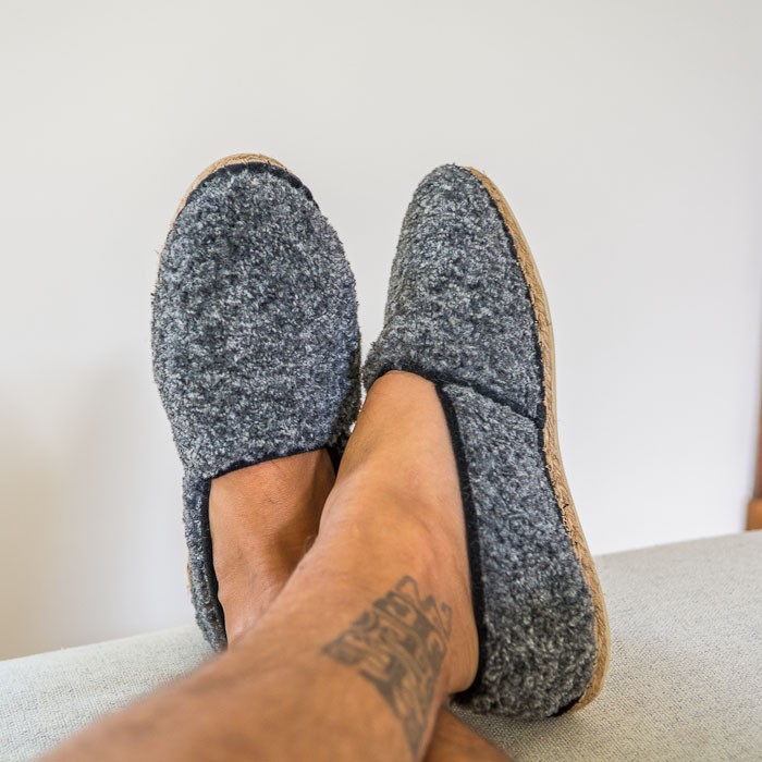 Espadrilles Homme Féroé Grises