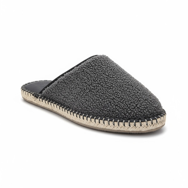 ESPADRILLES ARSENE - Collection Homme - Espadrilles Mules moumoutte grise ESPADRILLES ARSENE - Collection Homme - Espadrilles Mules moumoutte grise