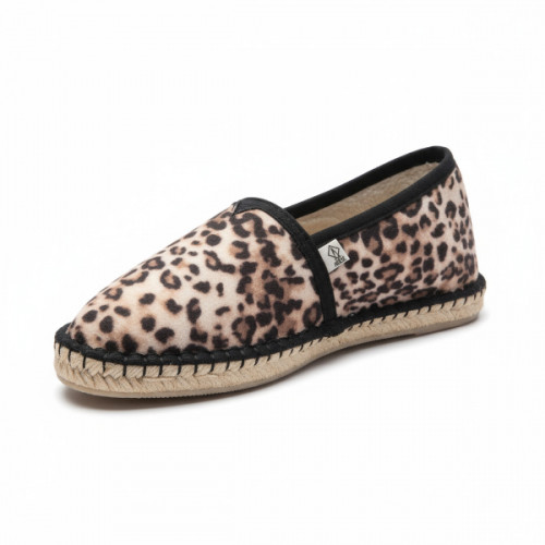 ESPADRILLES ARSENE - Collection Femme - Espadrilles Fourrées Leopard