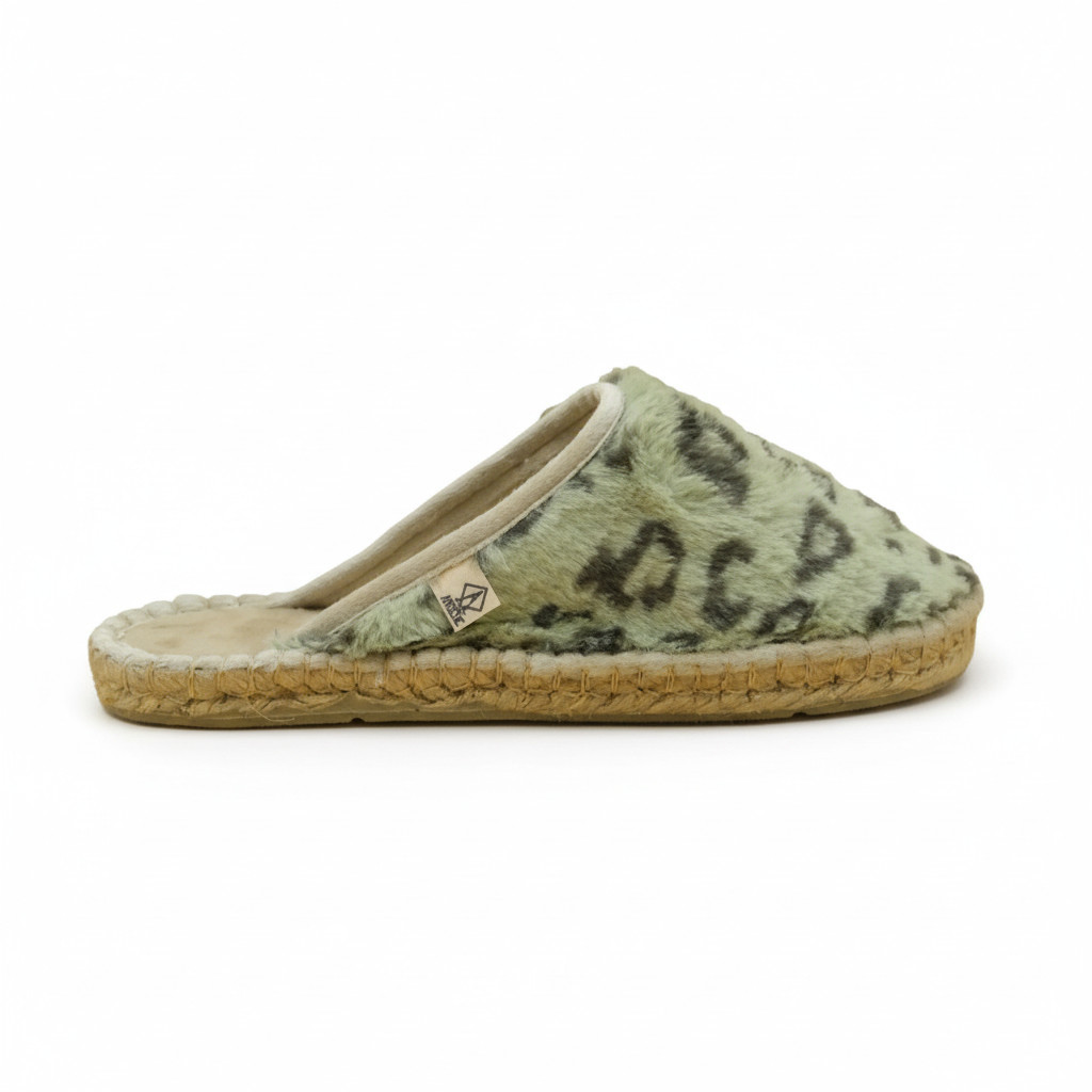 ESPADRILLES ARSENE - Collection Femme Hiver - Espadrilles Mules fourrées Pantera