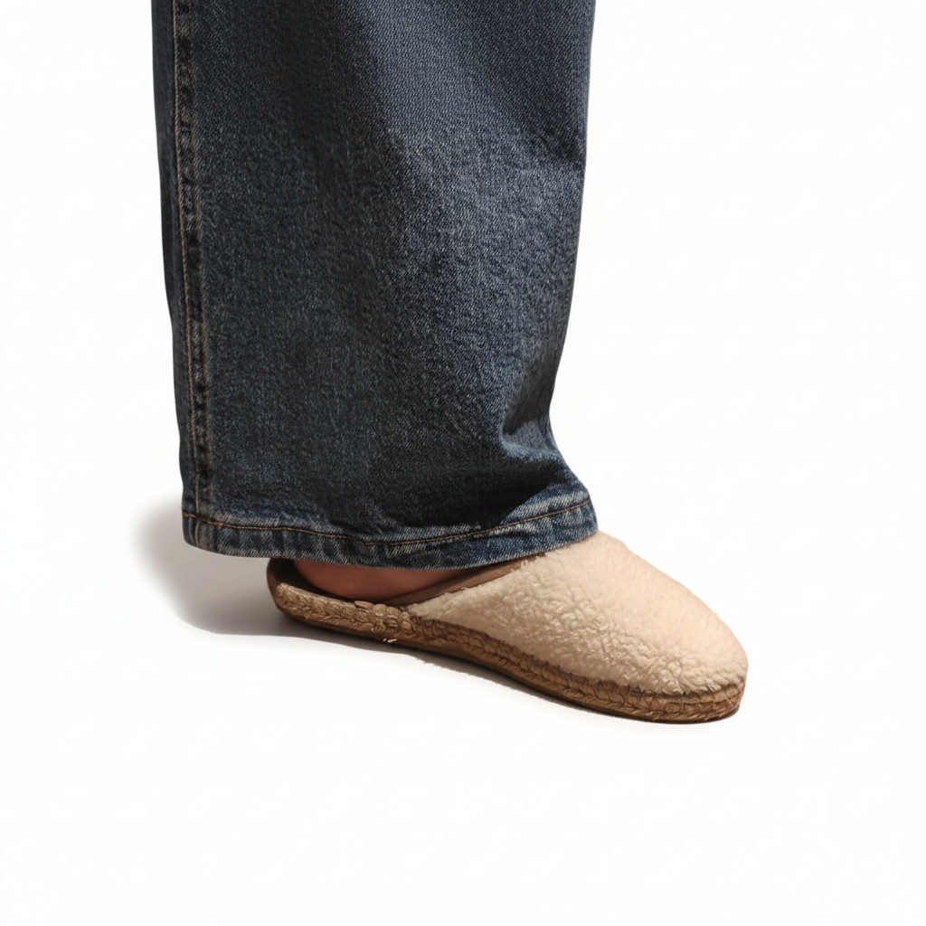 ESPADRILLES ARSENE - Collection Femme Hiver - Espadrilles Mules nuage