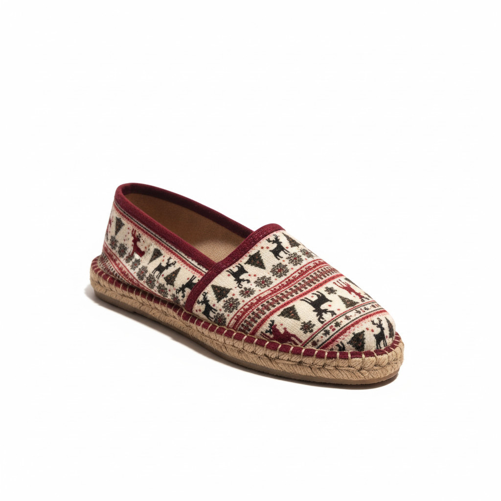 ESPADRILLES ARSENE - Collection Femme - Espadrilles Fourrées Noël ESPADRILLES ARSENE - Collection Femme - Espadrilles Fourrées Noël