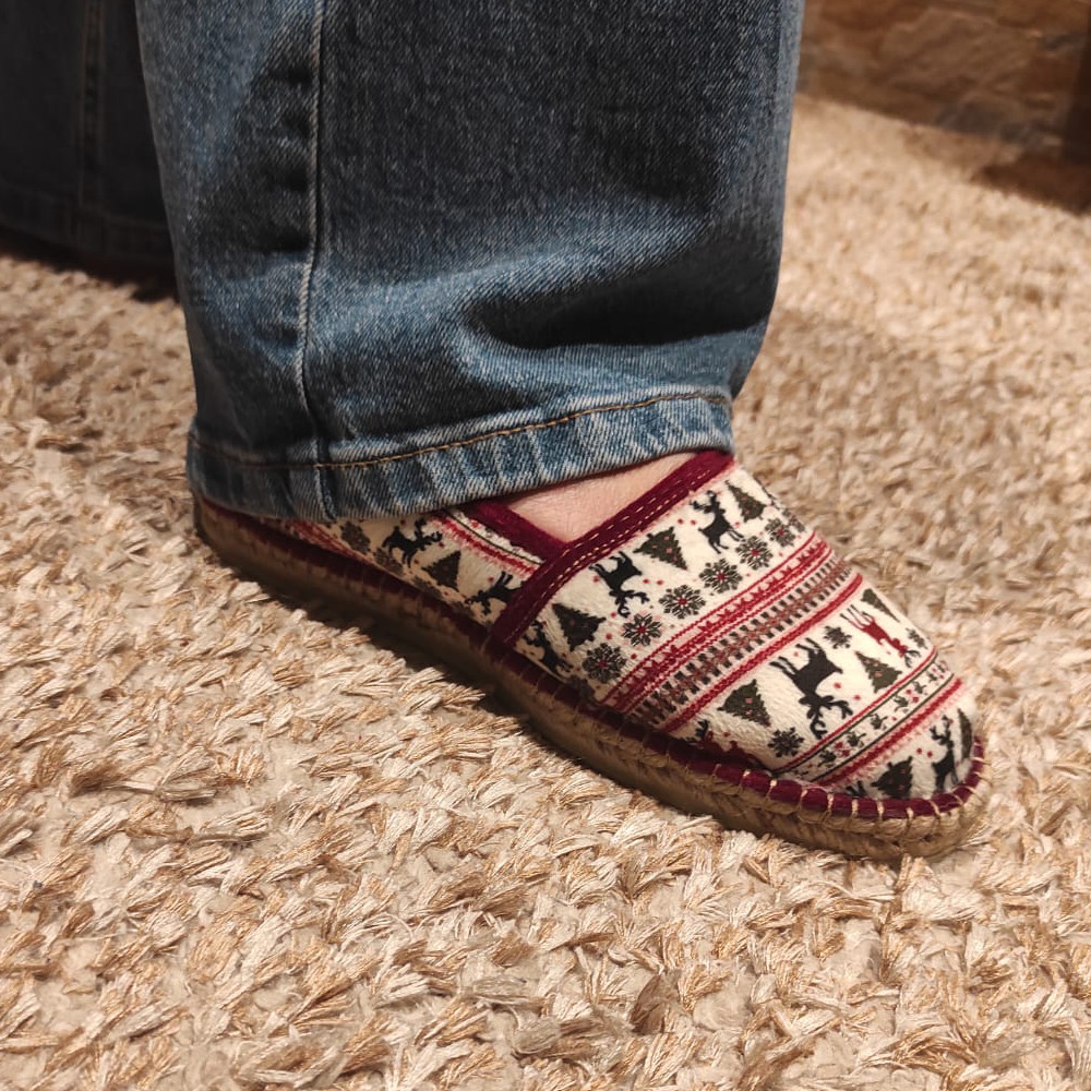 ESPADRILLES ARSENE - Collection Femme - Espadrilles Fourrées Noël ESPADRILLES ARSENE - Collection Femme - Espadrilles Fourrées Noël